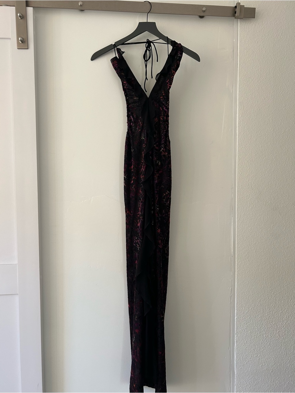 Women’s Halter Floral Maxi Dress